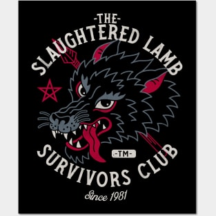 The Slaughtered Lamb Survivors Club - Vintage Horror Posters and Art